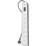 Belkin 6-Port Surge Protector (2m Cord) $22.08 + Delivery ($0 C&C) @ The Good Guys Commercial (Membership Required)