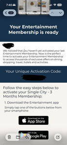 Free Single City - 3 Months Membership @ Entertainment