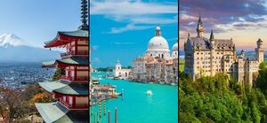 Singapore Airlines Round The World Japan, Italy, Germany, USA. CNS $1801, ADL $1809, MEL $1874, BNE $1886, SYD $1953, PER $2016