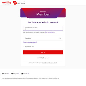2,500 Bonus Velocity Pts for every 1,000 Pts Earned Each Mth /w American Express, Virgin Money, Westpac @ Velocity (App)