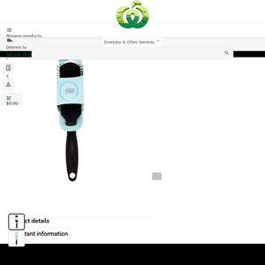 Oscar Orsen Hair Brush $5.60 @ Woolworths