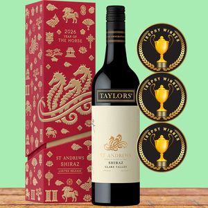 Taylors St Andrews Shiraz 2021 Lunar New Year Gift Box $171/3-Pack Delivered @ Skye Cellars