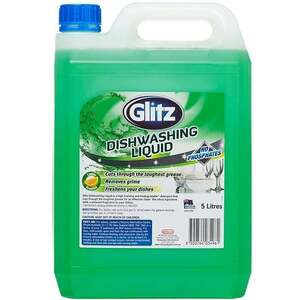 Glitz 5L Dishwashing Liquid $13.12 + Delivery ($0 C&C/ in-Store/ OnePass) @ Bunnings