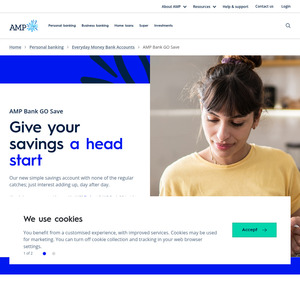 AMP Bank GO Save Account 4.6% on Balance up to $500,000 (no hoops)@ AMP Bank