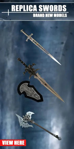 Replica Swords from Anime, TV & Games - from $99 + Free Shipping ($0 NSW Pickup) @ PCMarket