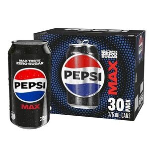 Pepsi Max,Solo, Sunkist, Schweppes 30 x 375ml Cans $25.00 ($22.50 Sub & Save) + Delivery ($0 with Prime/ $59 Spend) @ Amazon AU