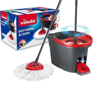 Vileda Easy Wring & Clean Turbo Rotating Mop & Bucket Set with Foot Pedal $30 + Delivery ($0 with Prime/ $59 Spend) @ Amazon AU