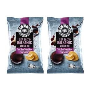 Red Rock Deli Potato Chips: Salt & Vinegar 165g x2 $6 ($5.40 S&S), Salt 165g x3 $9 ($8.10 S&S) + Del ($0 Prime/$59) @ Amazon AU