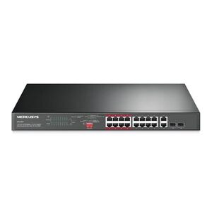 Mercusys MS120GP 20-Port Gigabit Rackmount Switch with 16-Port PoE+, 2x SFP $119.99 Delivered @ Amazon AU