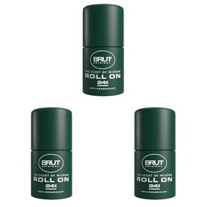 Brut Roll on Antiperspirant Deodorant 50 ml (Pack of 3) $6.75 + Delivery ($0 with Prime/ $59 Spend) @ Amazon AU