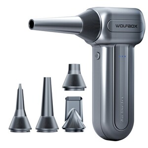 Wolfbox Electric Air Duster MF60 $41.64, MF50 $40.62, DF200 $93.49 ($40.66, $39.67 & $91.29 with eBay Plus) Del @ Wolfbox eBay