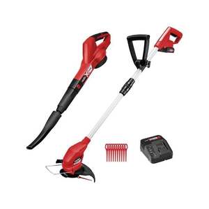 Ozito PXC 18V Cordless Blower And Grass Trimmer 2.5Ah Kit - PXBGTK-258 $109 @ Bunnings