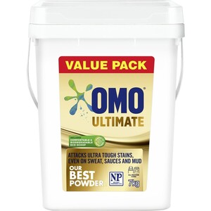 OMO Ultimate Laundry Powder Front & Top Loader 7kg $44 + Delivery@ Big W