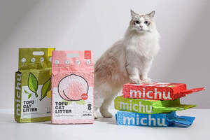 50% off Michu Range (Cat Litter, Cat Trees, Accessories) + Delivery ($0 to Metro with $49 Order) @ Swaggle