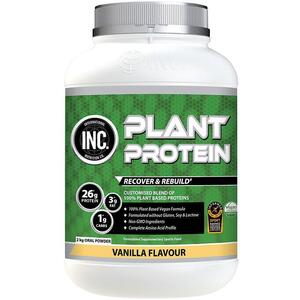 INC. Plant Protein Vanilla 2kg $44.99 (Was $74.99) @ Chemist Warehouse