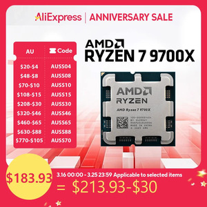 AMD Ryzen 7 9700X CPU US$177.93 with PayPal (~A$254.19) Delivered @ Yeah Magic Flagship Store AliExpress