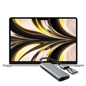 Apple MacBook Air 13" M2 16GB 256GB Starlight + Targus HyperDrive Viper 10-in-2 USB-C Hub $999 + $9.90 Delivery @ MediaForm