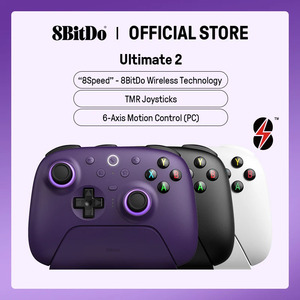 8BitDo Ultimate 2 Wireless Controller with Charging Dock Black/Purple/White US$36.61 (~A$52.30) Delivered @ 8BitDo AliExpress