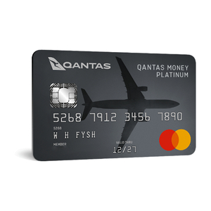 Qantas Money Platinum Credit Card: 80,000 QFF Points (,000 Spend in 90 Days Req),  1st Year Annual Fee - Deal image