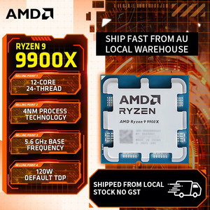 AMD Ryzen 9 9900X CPU US.7 (with PayPal Payment, ~A) AU Stock Delivered @ yeahmagicflagship Store AliExpress - Deal image