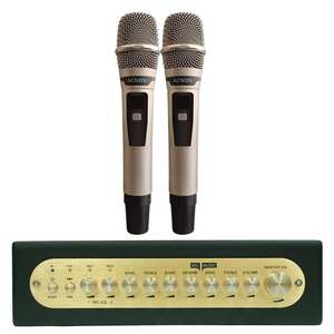ACNOS Mi-30s (V2.0) – Karaoke Vocal & Music Mixer + Dual UHF Wireless Mics $262.65 @ KHE
