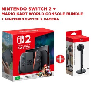 Nintendo Switch 2 + Mario Kart World Bundle + Nintendo Switch 2 Camera Bundle $729 + Delivery ($0 C&C/In-Store) @ EB Games