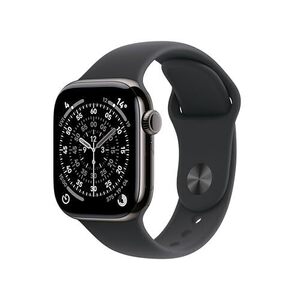 Apple Watch Series 11 [GPS + Cellular, 42mm] Slate Titanium with Sport Band  (RRP ,249) Delivered @ Amazon AU - Deal image