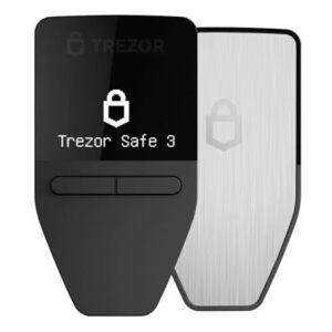 Trezor Safe 3 Crypto Hardware Wallet  (RRP ) Delivered @ Amazon AU - Deal image
