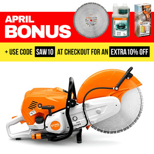 STIHL TS910i Petrol Cut-Off Saw $2,399.10 with SAW10 Coupon (Save $259.90) + $480 of Freebies + Free Shipping ($0 NSW C&C) @ GYC