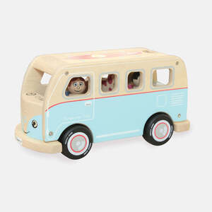 Indigo Jamm Colin's Campervan Wooden Toy & Free Book $49.95 (RRP $74.95) + $11.95 Del ($0 VIC C&C/ $150 Order) @ Toybox Tales