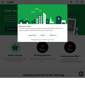 $100 off your next logbook service with mycar @ Linkt Rewards (Acct. Req.)