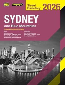 Sydney & Blue Mountains Street Directory including Truckies 2026 62nd edition $34.99 @amazon