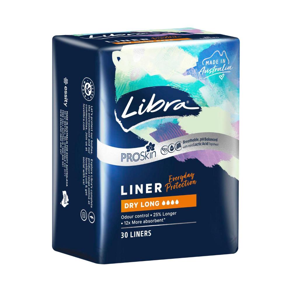 Libra Liners Dry & Long | 30 pack