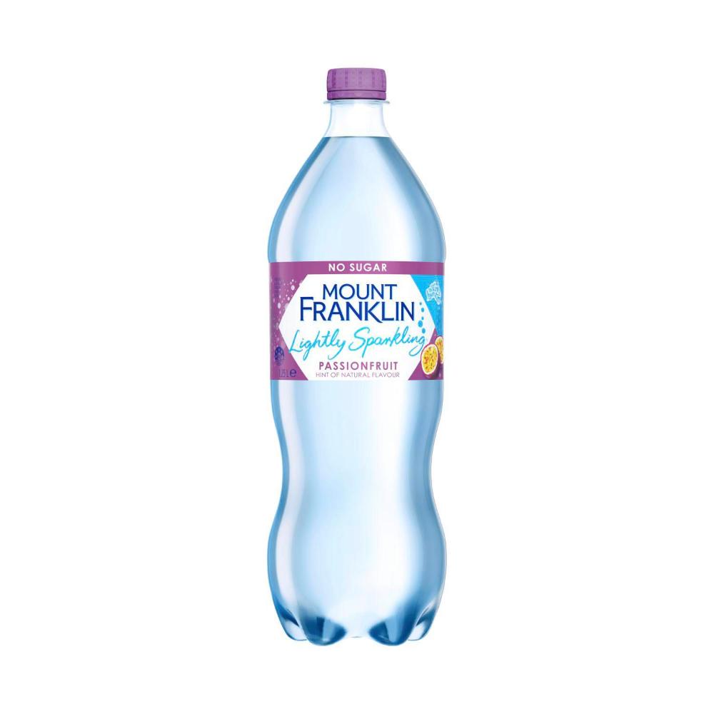 Mount Franklin Lightly Sparkling Passionfruit | 1.25L