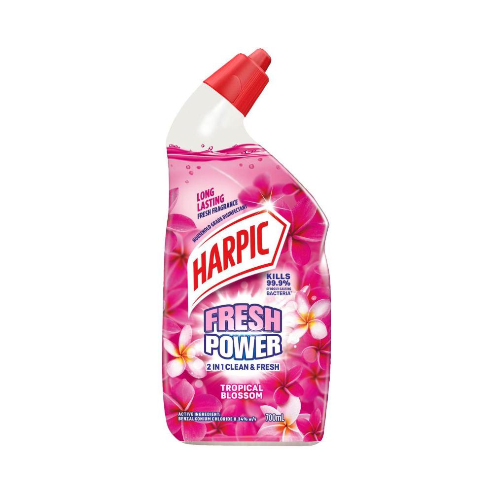 Harpic Fresh Power Tropical Blossom Toilet Cleaner | 700mL