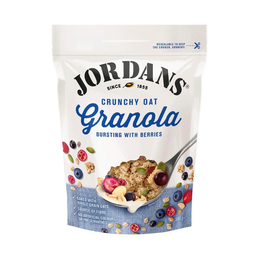Jordans Crunchy Oat Granola With Berries Cereal | 500g