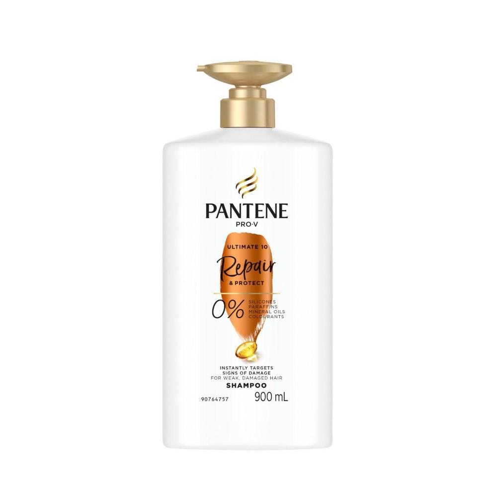 Pantene Pro-v Ultimate 10 Repair & Protect Shampoo | 900mL