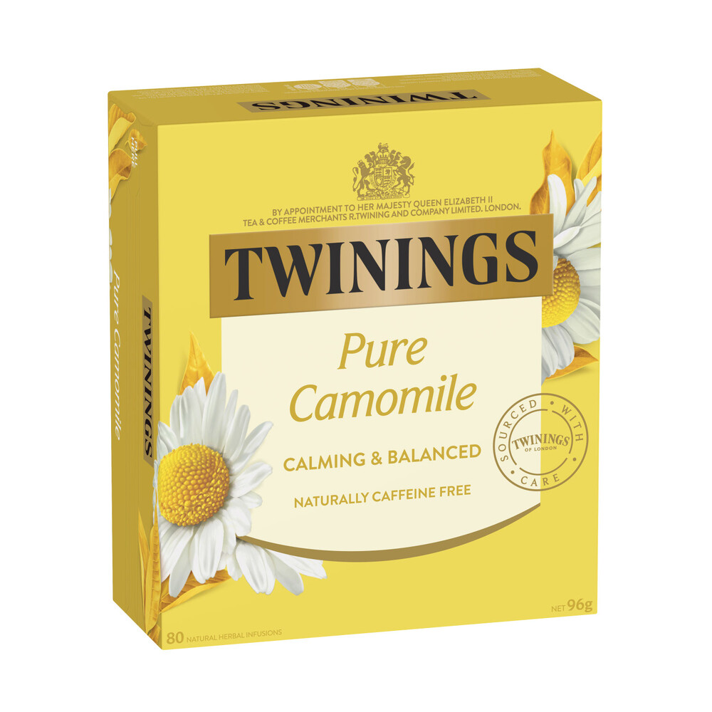Twinings Pure Camomile Infusions Tea Bags 80 pack | 96g