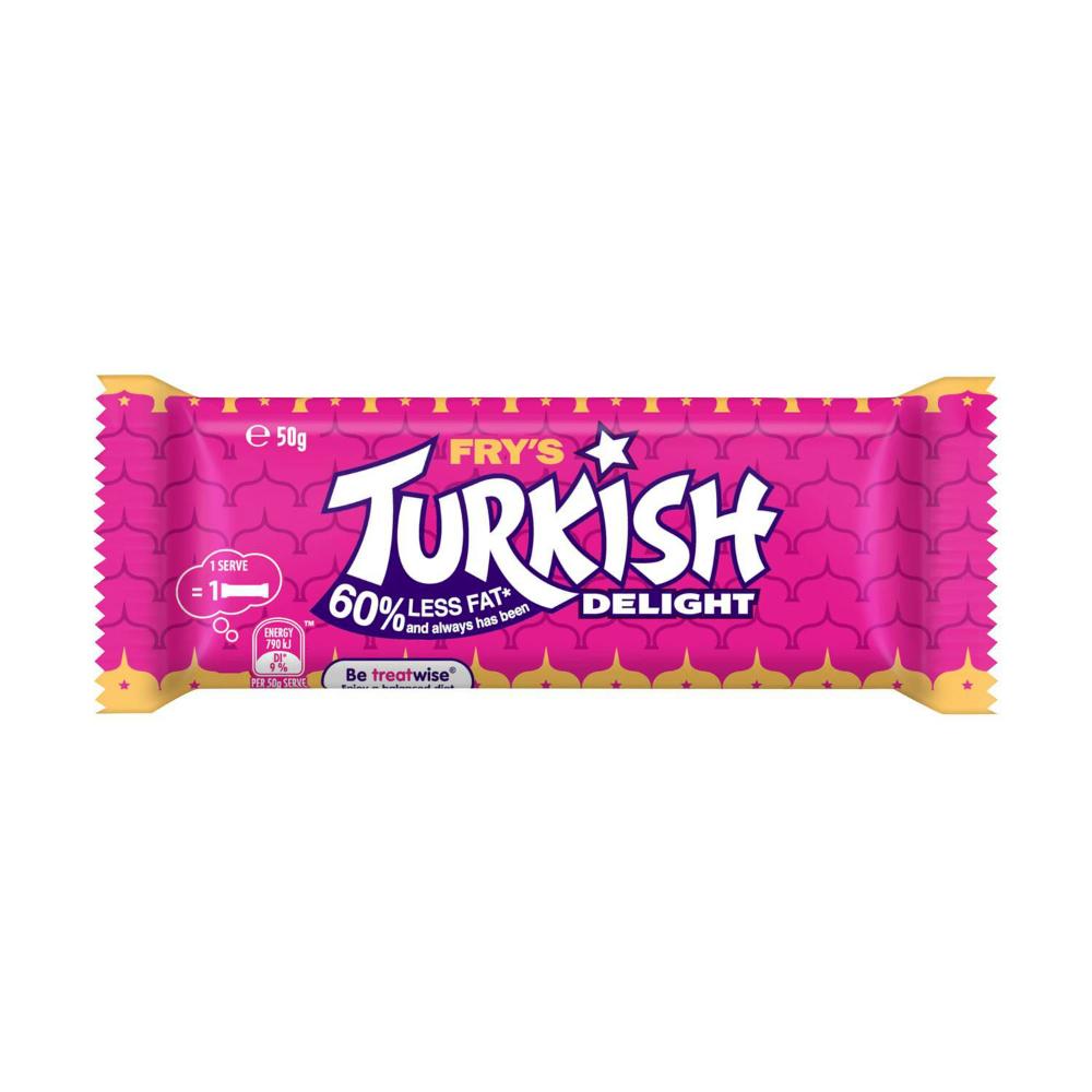 Cadbury Turkish Delight Chocolate Bar | 50g