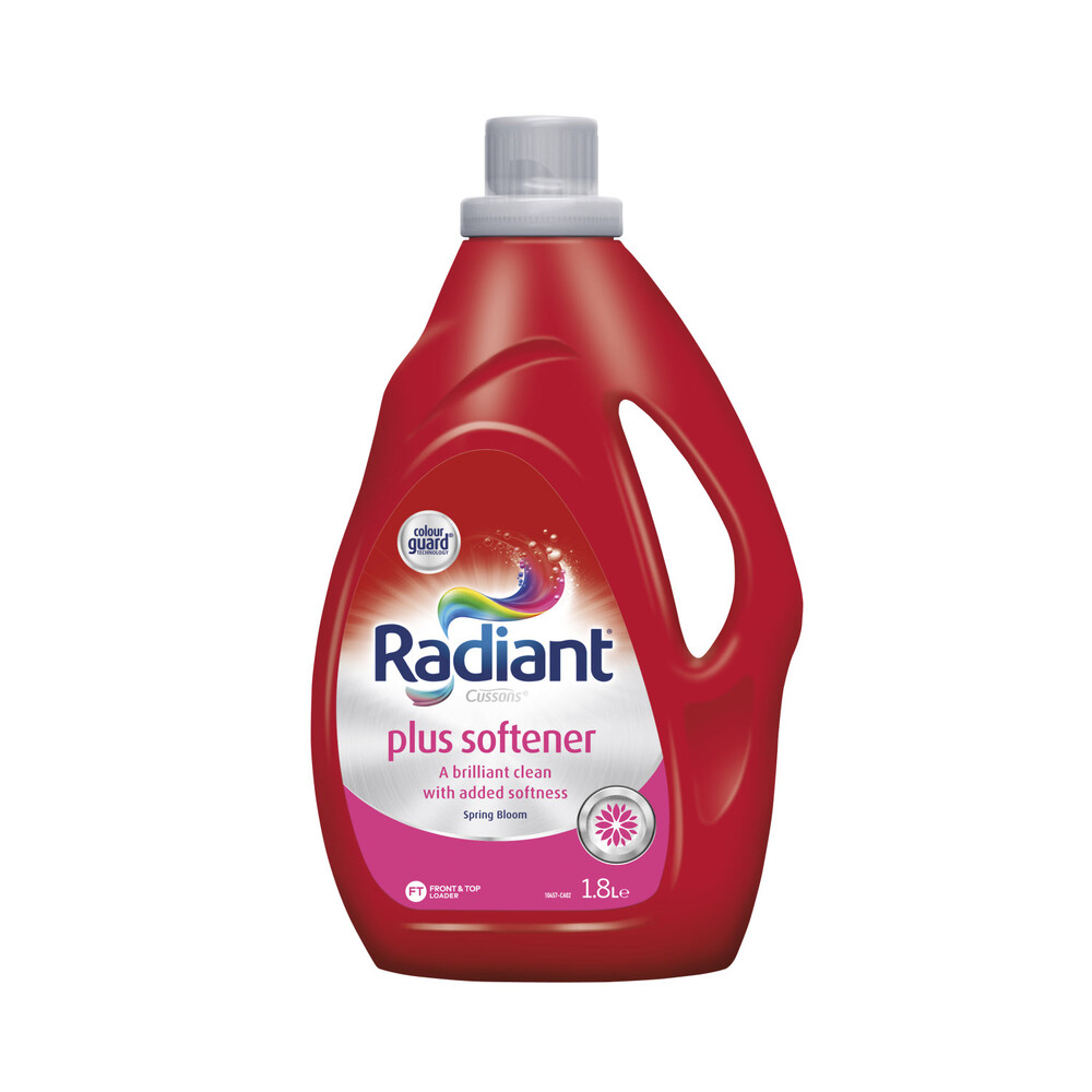 Radiant Laundry Liquid Plus Softener | 1.8L