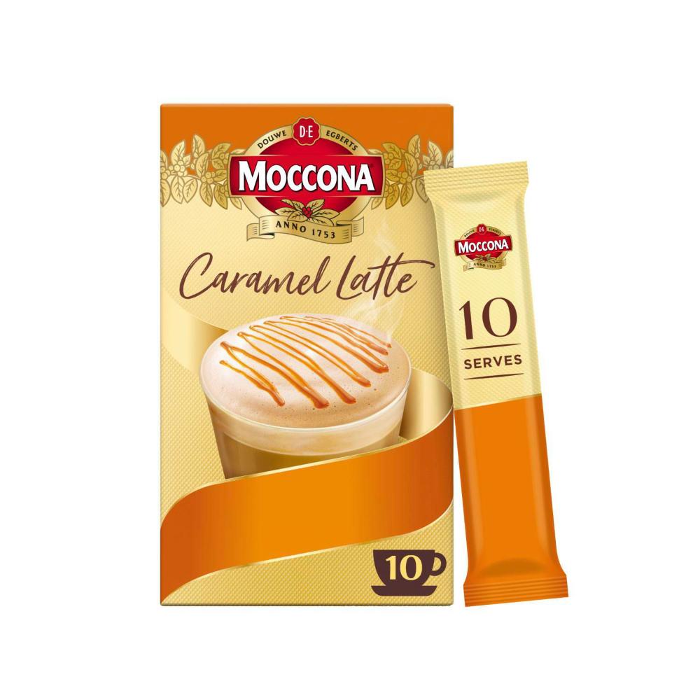 Moccona Cafe Classics Caramel Latte Coffee Sachets | 10 pack