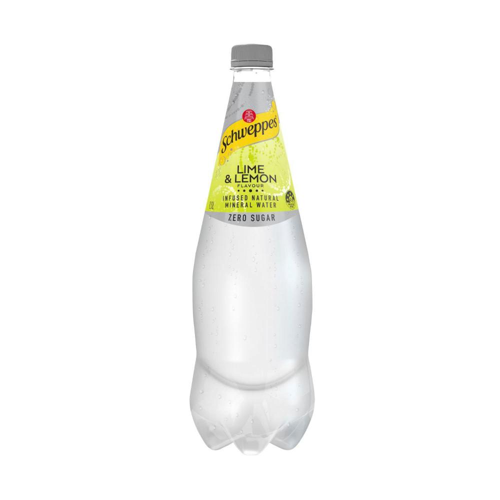 Schweppes Mineral Water Infused Lemon Lime | 1.1L