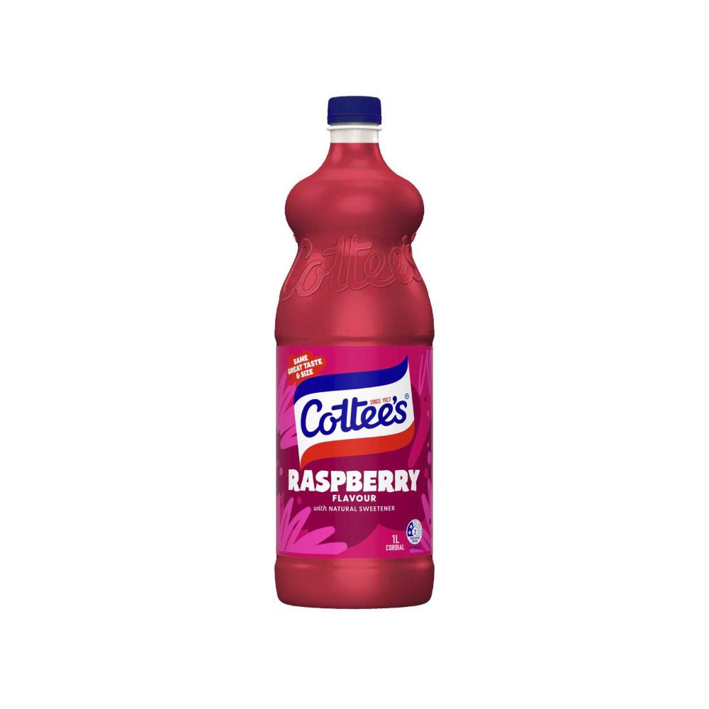 Cottee's Cordial Raspberry | 1L