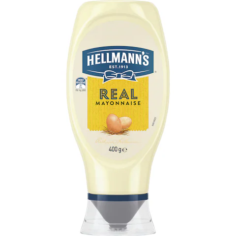 Hellmann's Real Mayonnaise Squeeze 400g
