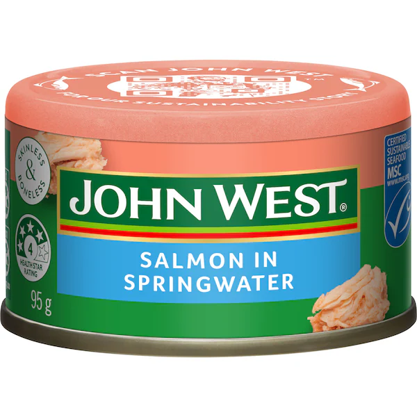 John West Salmon In Springwater 95g