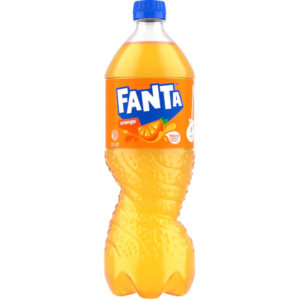 Fanta Orange Soft Drink Bottle 1.25L