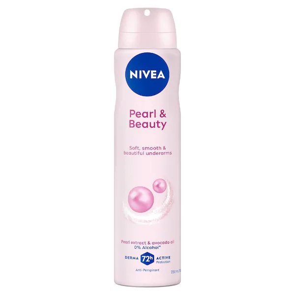 Nivea Pink Pearl & Beauty Antiperspirant Deodorant 250mL