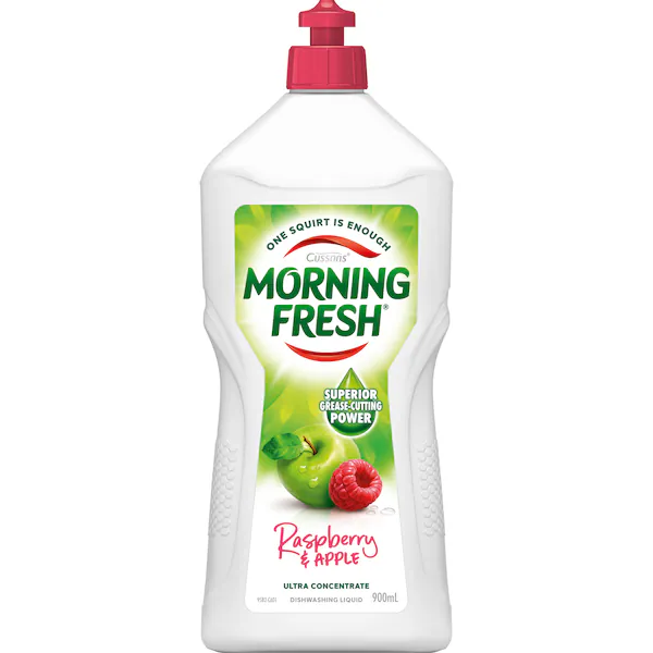 Morning Fresh Dishwashing Liquid Raspberry & Crisp Apple 900mL