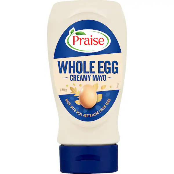 Praise Whole Egg Creamy Mayo 470g