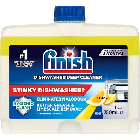 Finish Dishwasher Deep Cleaner Lemon 250mL